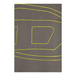 Diesel Felpa Chiusa Girocollo Tinta Unita con Logo per Bambino J02274 GRIGIO DIESEL 