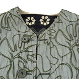 Mood_One Gilet Reversibile Stampa Fantasia per Bambino BGILETR VERDE MOOD_ONE 