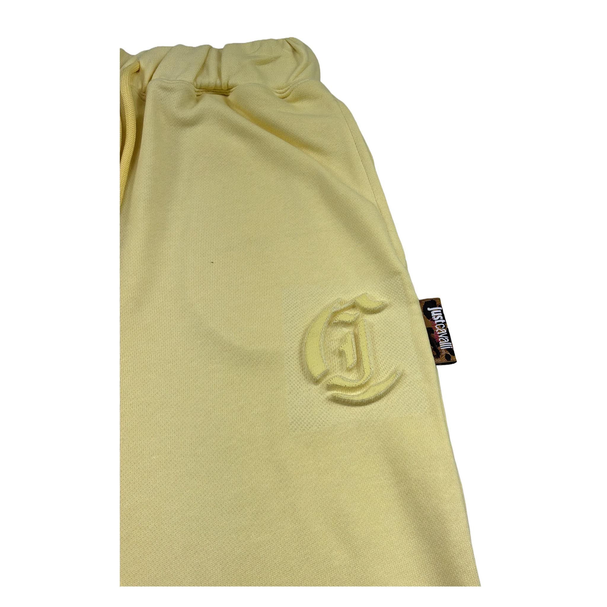 Just Cavalli Pantalone Tinta Unita con Stampa per Bambino JGP26015PA GIALLO JUST CAVALLI 