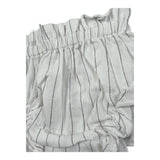 Petit Indi Coulotte Bicolore con Fantasia A Righe per Neonata COULBI BIANCO PETIT INDI 