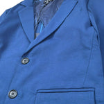 Please Giacca Tinta Unita per Bambino JB00172B73 BLU PLEASE 