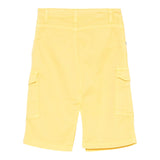 Msgm Gonna In Denim Tinta Unita con Girovita Regolabile per Bambina S5MSJGSK108 GIALLO MSGM 