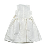 Simonetta Abito Cerimonia Tinta Unita Giromanica per Bambina 1K1332 BIANCO SIMONETTA 