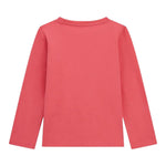Guess Shirt Girocollo Tinta Unita con Logo per Neonata A5RI01K6YW4X ROSA GUESS 