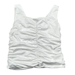 Lu Lu By Miss Grant Top Tinta Unita A Bretelle per Bambina LL3508 BIANCO LU LU BY MISS GRANT 