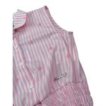 Gaelle Camicia Bicolore con Fantasia A Righe Bianco/Rosa per Bambina 2746C00497 BIANCO/ROSA GAELLE 