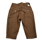 Yes London Pantalone Tinta Unita con Elastico In Vita per Neonato JR3035N MARRONE YES LONDON 