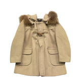 NEVER TOO cappotto tinta unita con cappuccio Beige per Bambino NT2180BX BEIGE NEVER TOO 