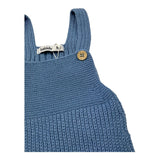 BABIDU salopette tinta unita con bottoni Azzurro per Neonato 20682 AZZURRO BABIDU 