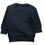 John Richmond Felpa Chiusa Girocollo Tinta Unita con Stampa per Neonato RIP26077FE NERO JOHN RICHMOND 