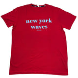 Sun68 T-Shirt Girocollo Tinta Unita con Stampa per Neonato T32305 ROSSO SUN68 