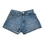 Please Short Tinta Unita con Girovita Regolabile per Bambina RB22010G72 BLU PLEASE 