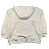 JOHN RICHMOND felpa chiusa con cappuccio tinta unita con stampa Bianco per Bambina RGA25195FE BIANCO JOHN RICHMOND 