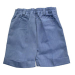 Manuel & Frank Bermuda Tinta Unita con Elastico In Vita per Neonato MF2416I AZZURRO MANUEL & FRANK 