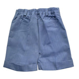 Manuel & Frank Bermuda Tinta Unita con Elastico In Vita per Neonato MF2416I AZZURRO MANUEL & FRANK 