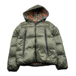 REFRIGUE giubbino tinta unita con zip e cappuccio Verde per Bambino 2831O00012X VERDE REFRIGUE 