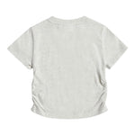 Juicy Couture T-Shirt Girocollo Tinta Unita con Stampa per Bambina JBX6620 GRIGIO JUICY COUTURE 