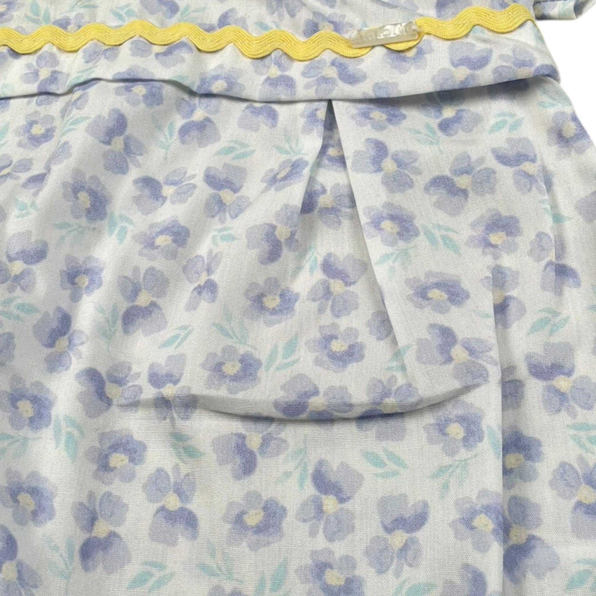 Lalalu' Pagliaccetto Tinta Unita con Stampa per Neonata PAL0013P BIANCO LALALU' 