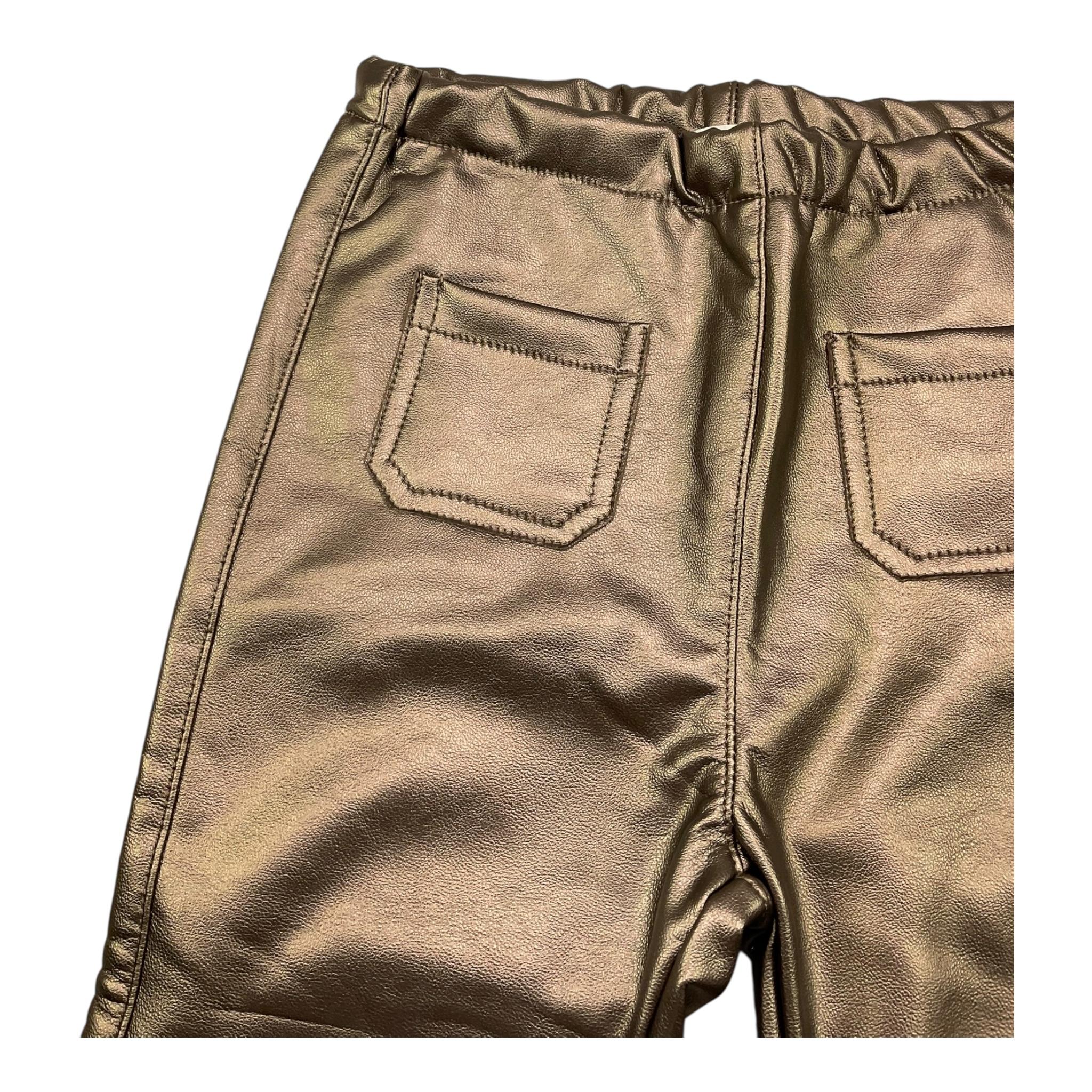 ZHOE & TOBIAH pantalone tinta unita modello a zampa Bronzo per Bambina ECL2X BRONZO ZHOE & TOBIAH 