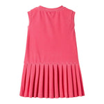 Il Gufo Abito Tinta Unita Giromanica per Neonata P25VA333N0107 ROSA IL GUFO 