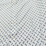 Antony Morato Camicia Tinta Unita con Fantasia Manica Lunga per Bambino MKSL00262XX BIANCO ANTONY MORATO 