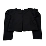 Please Giacca Tinta Unita per Bambina LG02042G29 NERO PLEASE 