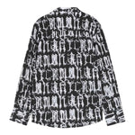 John Richmond Camicia Bicolore Logata per Bambino RBP23011CA BIANCO/NERO JOHN RICHMOND 