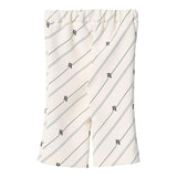 ELISABETTA FRANCHI pantalone tinta unita logato modello a zampa Bianco per Bambina EFPA270 BIANCO ELISABETTA FRANCHI 