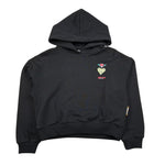 Just Cavalli Felpa Chiusa con Cappuccio Tinta Unita per Bambina JGP26148FE NERO JUST CAVALLI 