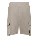 Dsquared2 Bermuda Felpa Tinta Unita con Tasconi per Bambino DQ2720 BEIGE DSQUARED2 