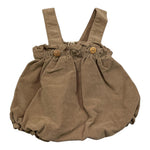 WEDOBLE pagliaccetto tinta unita con bretelle Marrone per Neonata I2404905 MARRONE WEDOBLE 