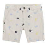 Guess Bermuda Tinta Unita con Girovita Regolabile per Neonato N5GD04WGBT1 BEIGE GUESS 