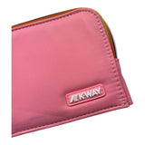 K-Way Portafoglio Tinta Unita con Logo per Bambina K6116MW ROSA K-WAY 