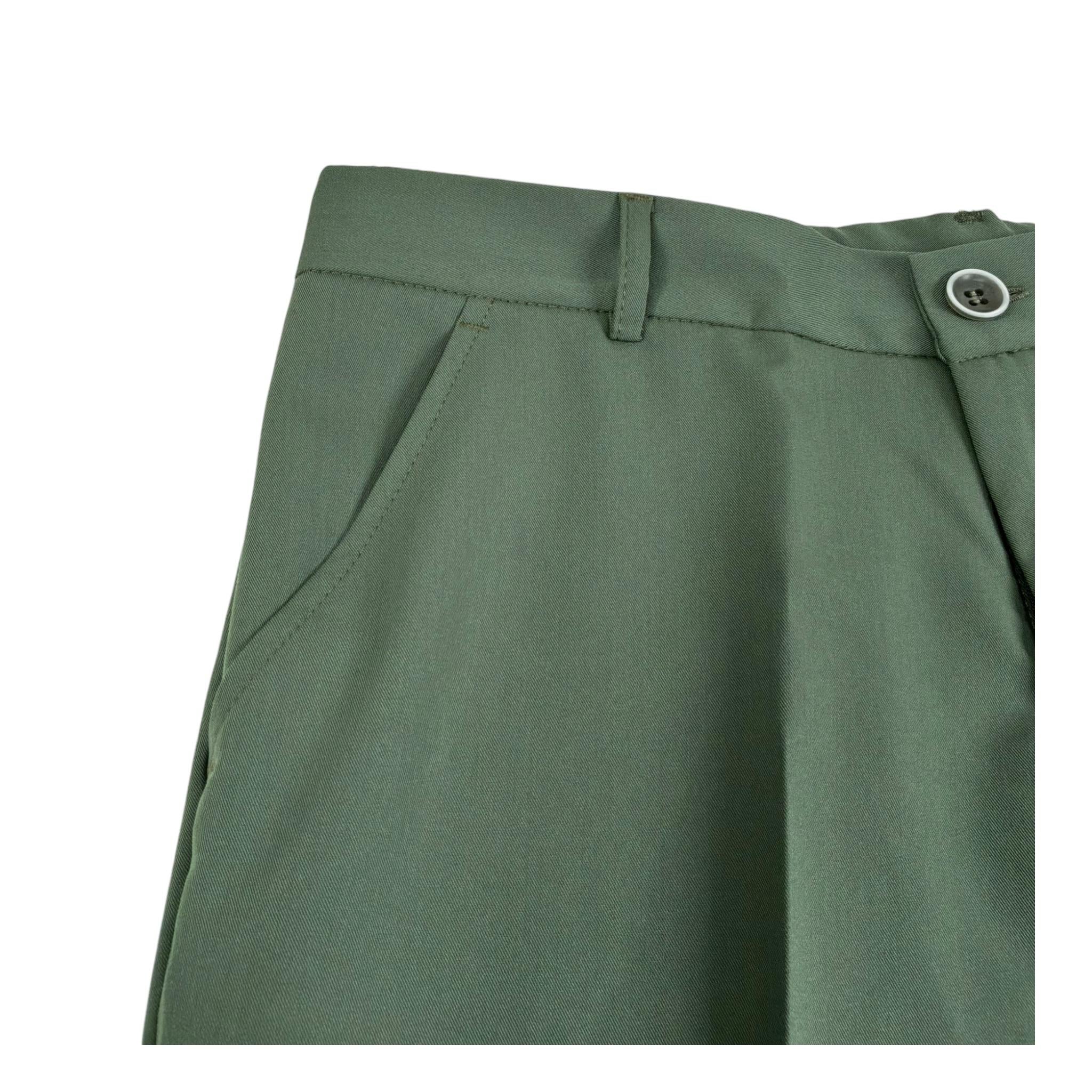 Imperatore Napoli Pantalone Tinta Unita con Girovita Regolabile per Bambino PAMILLER VERDE IMPERATORE NAPOLI 