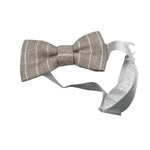 Le Bebe' Papillon tinta unita con Fantasia A Righe Beige per Neonato LBB4483 BEIGE LE BEBE' 
