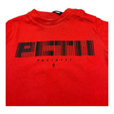 Cesare Paciotti T-Shirt Girocollo Tinta Unita con Stampa per Neonato TSP5103B ROSSO CESARE PACIOTTI 