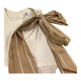 Pype Camicia Giromanica Tinta Unita con Tulle per Bambina LOREN PANNA PYPE 