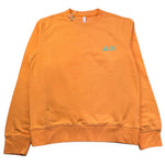 Suns68 Felpa Chiusa Girocollo Tinta Unita con Logo per Bambino F34303J ARANCIONE SUNS68 