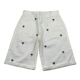 Sun68 Bermuda Tinta Unita con Ricami per Bambino B35303 BIANCO SUN68 