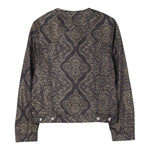 Etro Giubbino In Denim Tinta Unita Stampa Fantasia per Bambina GW2A07 BLU ETRO 