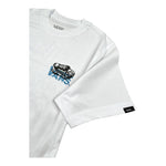 Vans T-Shirt Girocollo Tinta Unita con Stampa per Bambino VN000MKUWHT BIANCO VANS 