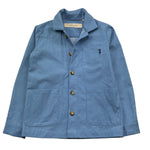 Trussardi Camicia Manica Lunga Tinta Unita per Bambino TBP26035CA AZZURRO TRUSSARDI 