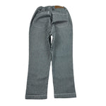 Fay Pantalone Tinta Unita con Fantasia A Righe per Bambino 5O6061 BLU FAY 