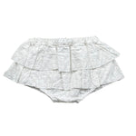 La Stupenderia Coulotte Tinta Unita con Ricami per Neonata TBCU52 BIANCO LA STUPENDERIA 