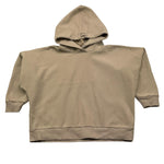 @MADILLY felpa chiusa con cappuccio tinta unita Sabbia per Bambino 01837 SABBIA @MADILLY 