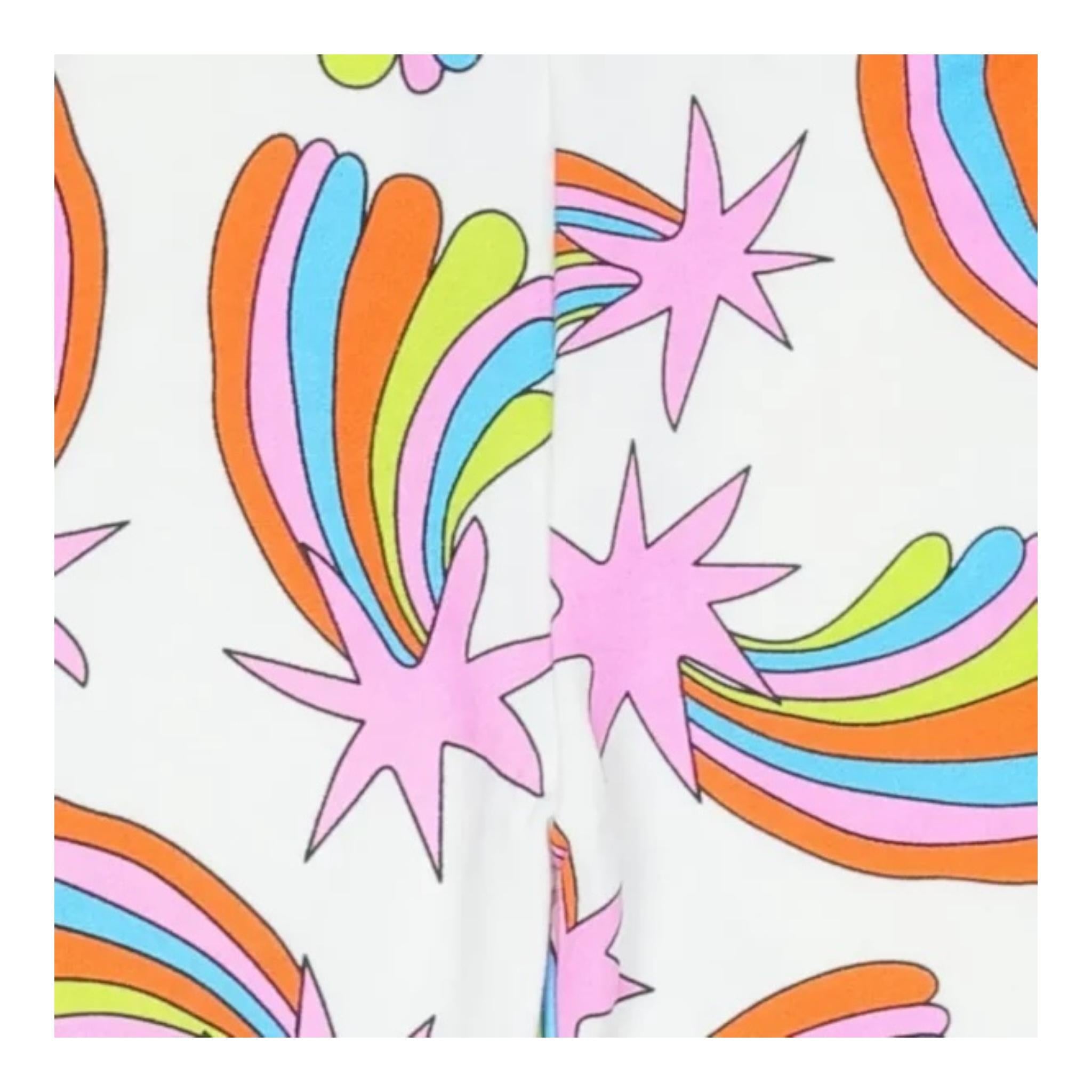 STELLA McCARTNEY pantalone modello tuta tinta unita con stampa Bianco per Bambina TV6B40 BIANCO STELLA McCARTNEY 