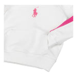 Ralph Lauren Felpa Chiusa con Cappuccio Tinta Unita per Bambina 313957348001 BIANCO RALPH LAUREN 