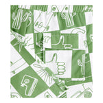 Stella Mccartney Bermuda Stampa Fantasia con Elastico In Vita per Bambino TW6Q39 BIANCO/VERDE STELLA McCARTNEY 