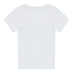 Guess T-Shirt Tinta Unita con Stampa per Bambina K5RI00K6YW BIANCO GUESS 