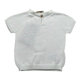 Wedoble T-Shirt Girocollo Tinta Unita per Neonato V2404301D BIANCO WEDOBLE 